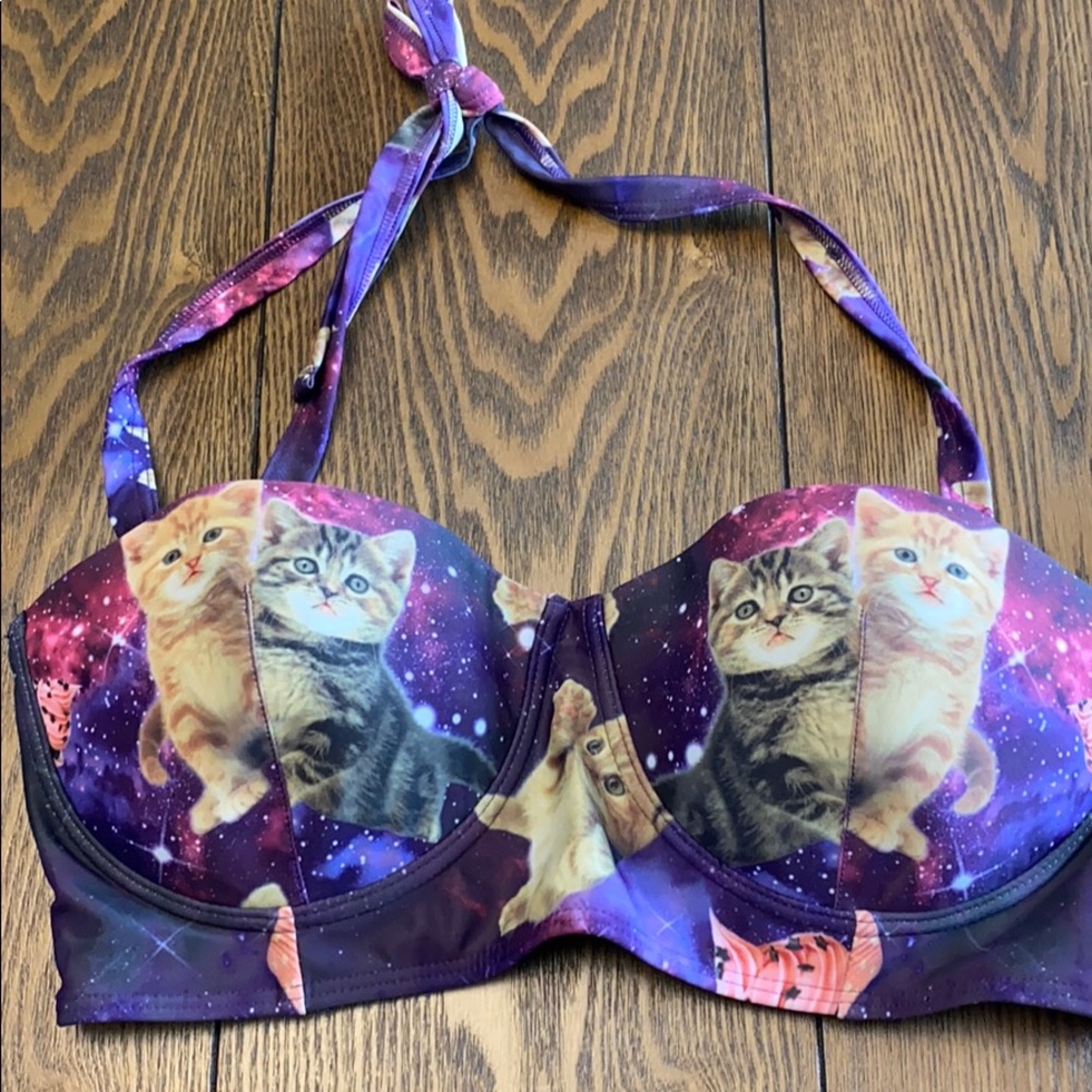 Kitten bikini top size XL